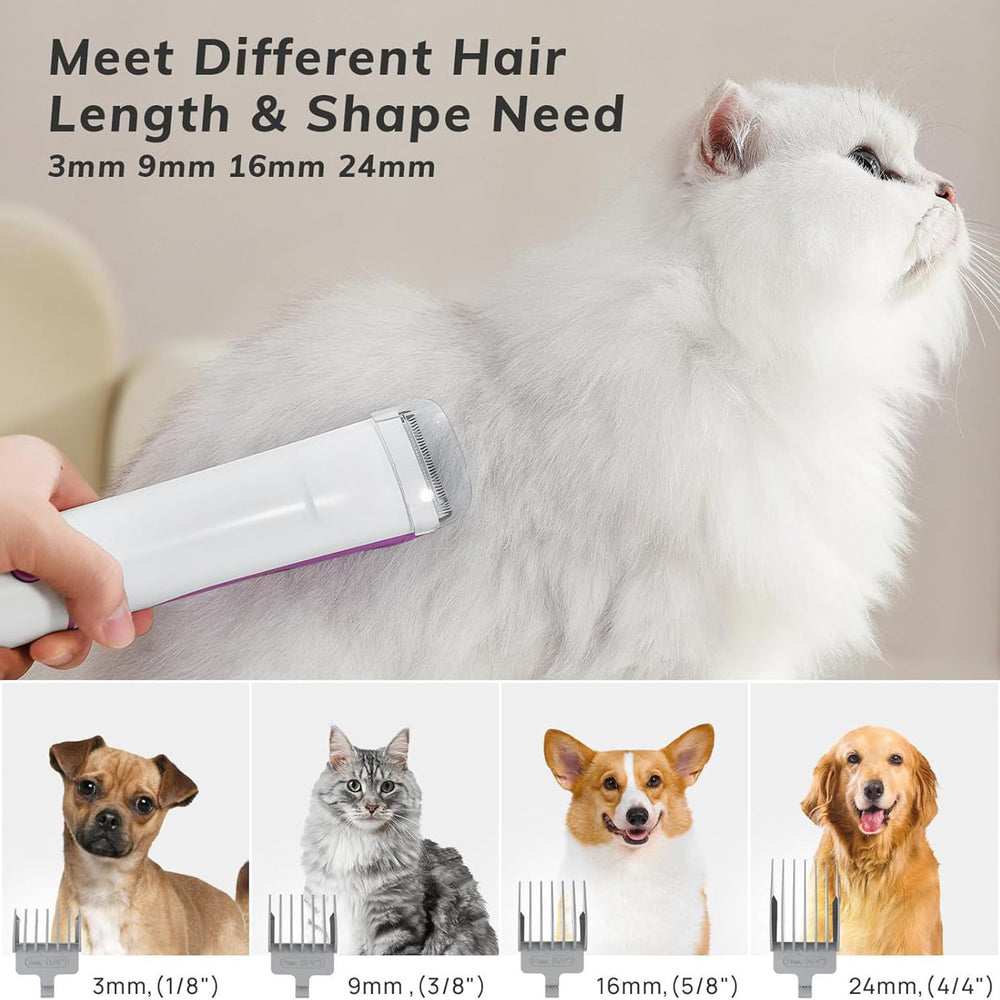 Sada na úpravu srsti domácích mazlíčků pro psy/kočky - 5 v 1